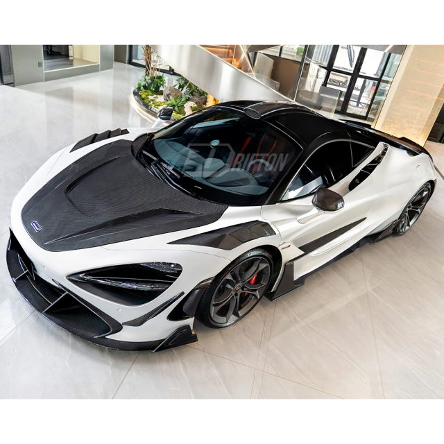 CMST Style Dry Carbon Fiber Roof Air Vent Scoop For Mclaren 720S & 750S 2017-2026
