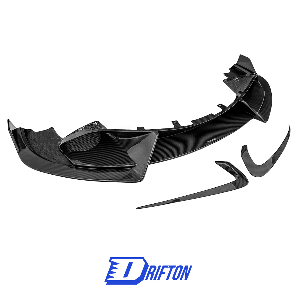 CMST V2 Style Dry Carbon Fiber Front Lip For Mclaren 720S 2017-2022