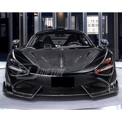 CMST V2 Style Dry Carbon Fiber Front Lip For Mclaren 720S 2017-2022