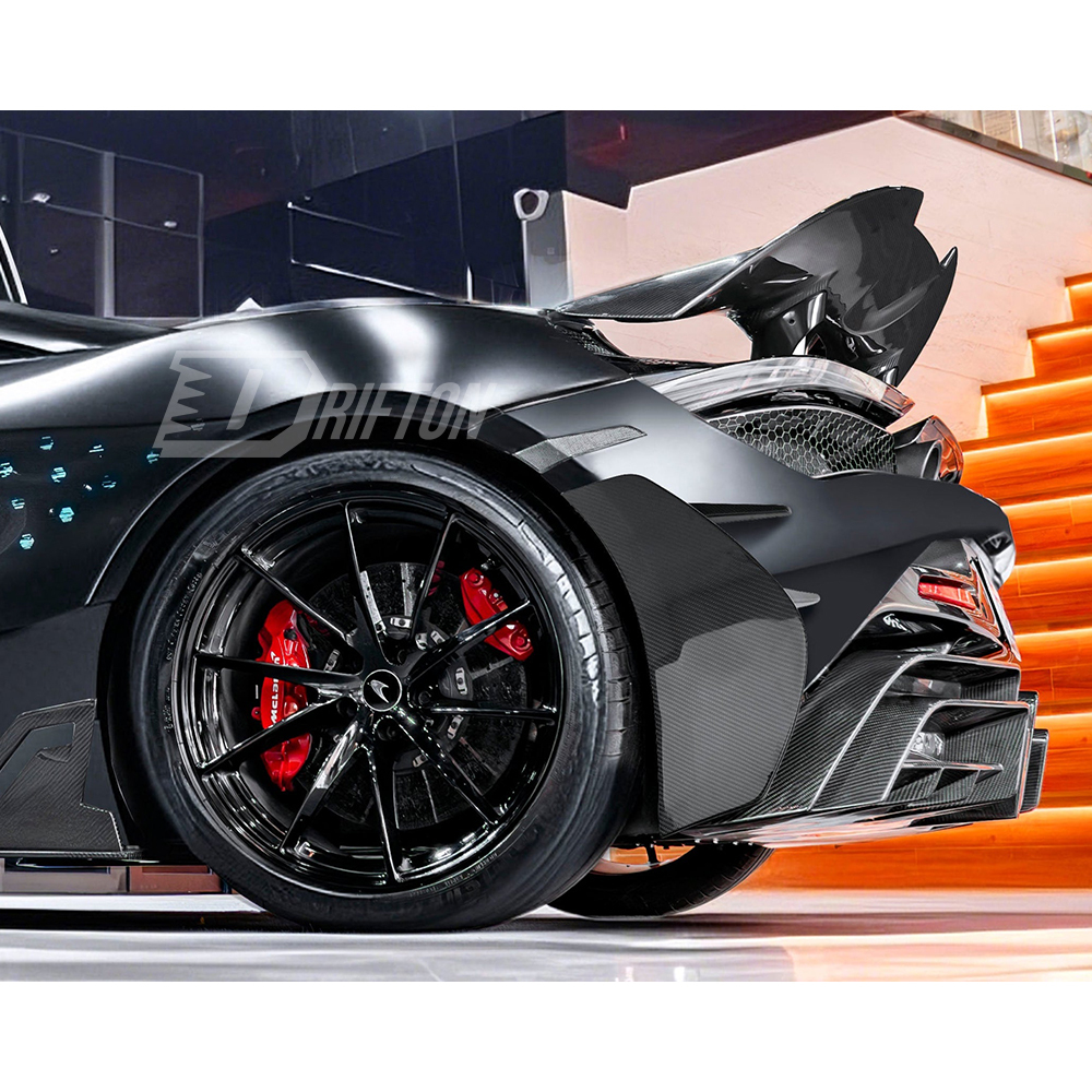 CMST V2 Style Dry Carbon Fiber Rear Diffuser With Underboard For Mclaren 720S & 750S 2017-2026