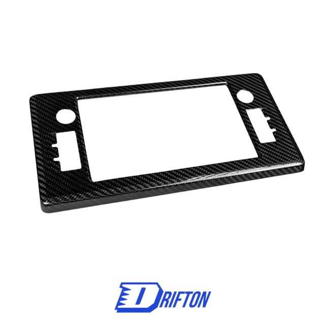 Dry Carbon Fiber Interiors Kits Radio Bezel Panel Cover For Subaru BRZ ZD8 Toyota GR86 ZN8 2021-2024