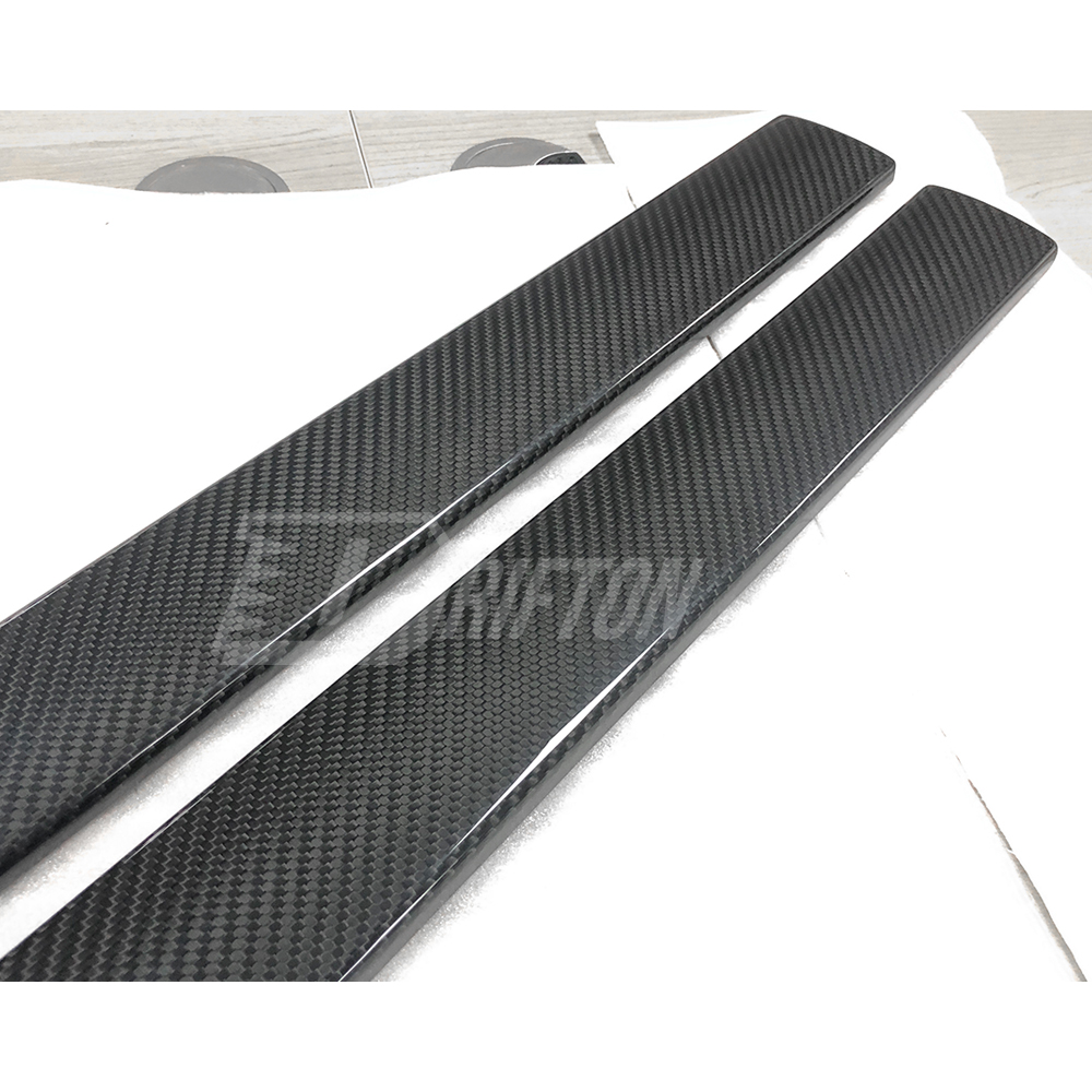 Dry Carbon Fiber Interiors Kits Inner Door Sills Cover For Subaru BRZ ZD8 Toyota GR86 ZN8 2021-2024