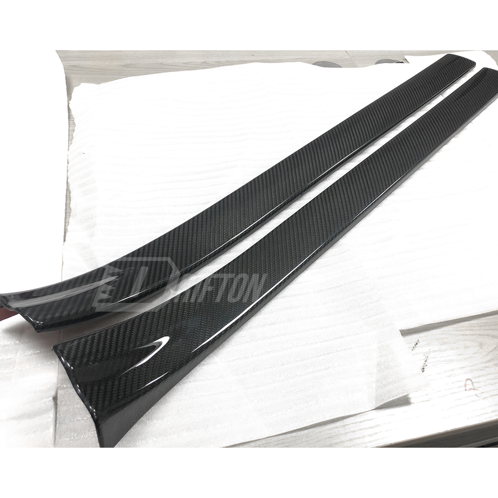 Dry Carbon Fiber Interiors Kits Inner Door Sills Cover For Subaru BRZ ZD8 Toyota GR86 ZN8 2021-2024