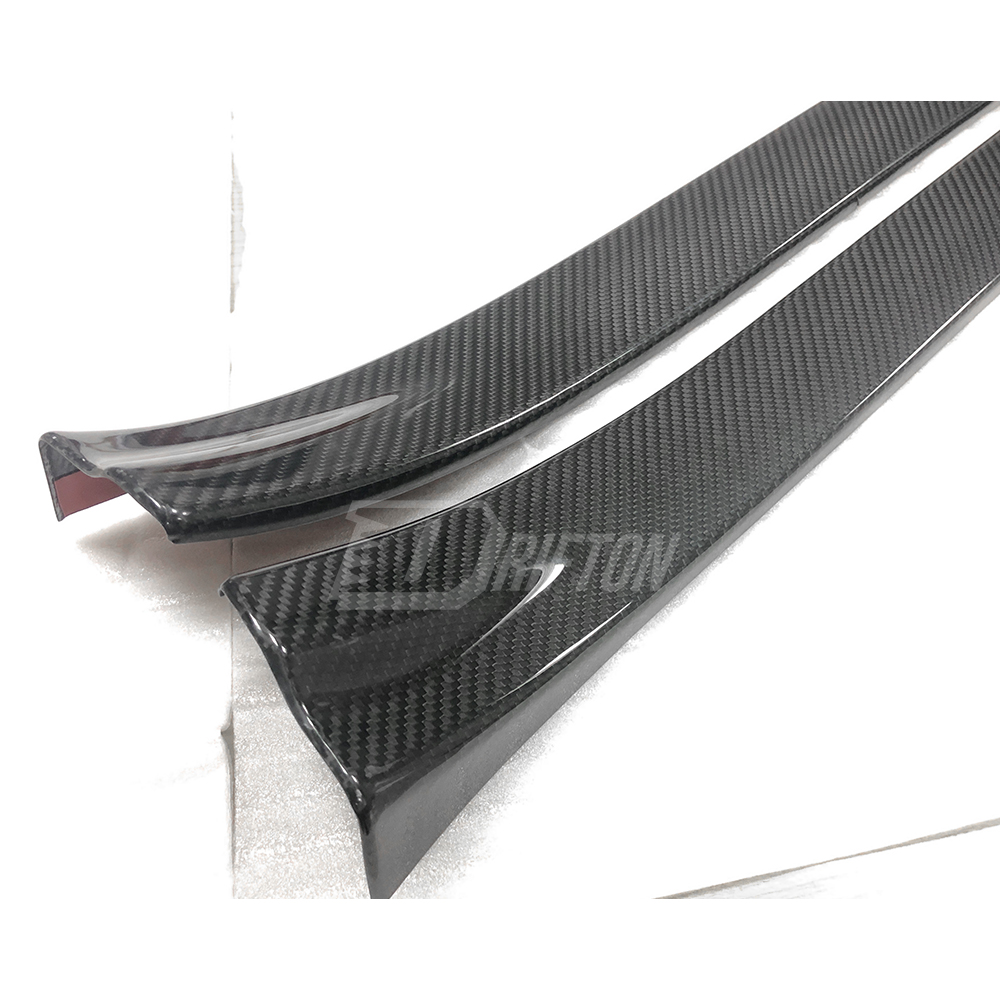 Dry Carbon Fiber Interiors Kits Inner Door Sills Cover For Subaru BRZ ZD8 Toyota GR86 ZN8 2021-2024