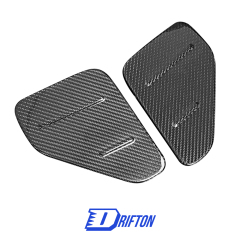 Dry Carbon Fiber Interiors Kits Knee Pad Panel Cover For Subaru BRZ ZD8 Toyota GR86 ZN8 2021-2024