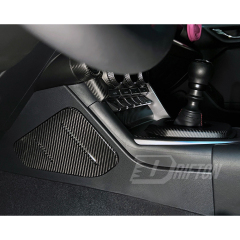 Dry Carbon Fiber Interiors Kits Knee Pad Panel Cover For Subaru BRZ ZD8 Toyota GR86 ZN8 2021-2024