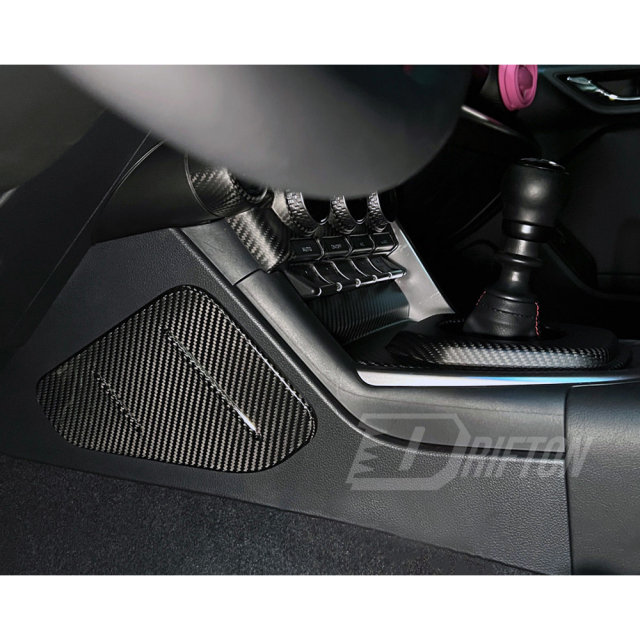 Dry Carbon Fiber Interiors Kits Knee Pad Panel Cover For Subaru BRZ ZD8 Toyota GR86 ZN8 2021-2024