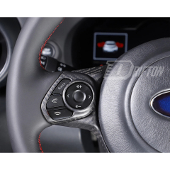 Dry Carbon Fiber Interiors Kits Steering Wheel Cover For Subaru BRZ ZD8 Toyota GR86 ZN8 2021-2024