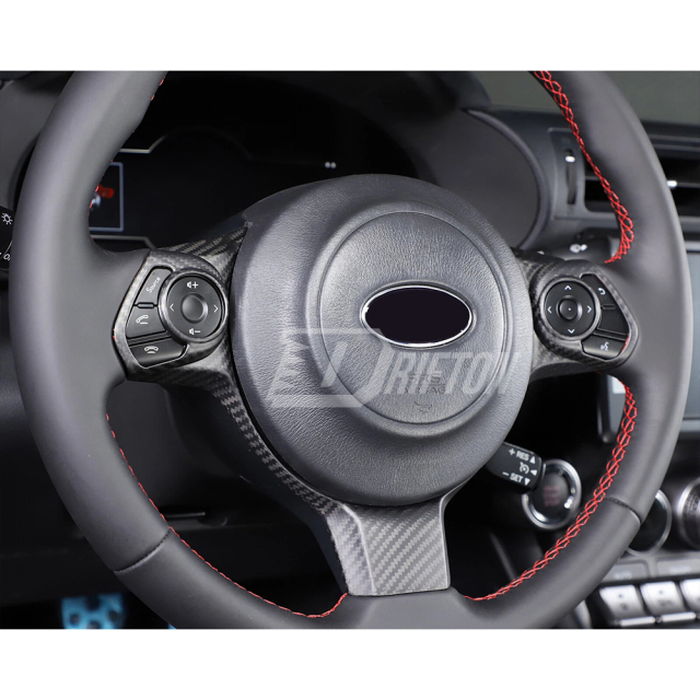Dry Carbon Fiber Interiors Kits Steering Wheel Cover For Subaru BRZ ZD8 Toyota GR86 ZN8 2021-2024
