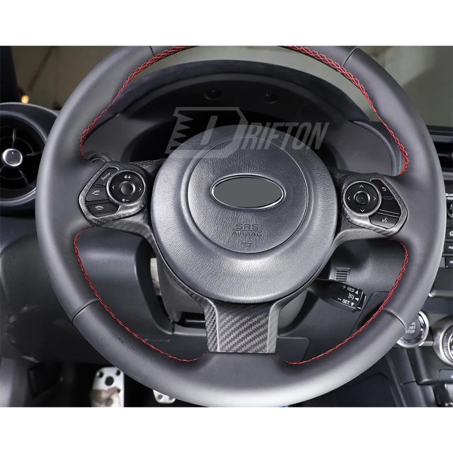 Dry Carbon Fiber Interiors Kits Steering Wheel Cover For Subaru BRZ ZD8 Toyota GR86 ZN8 2021-2024