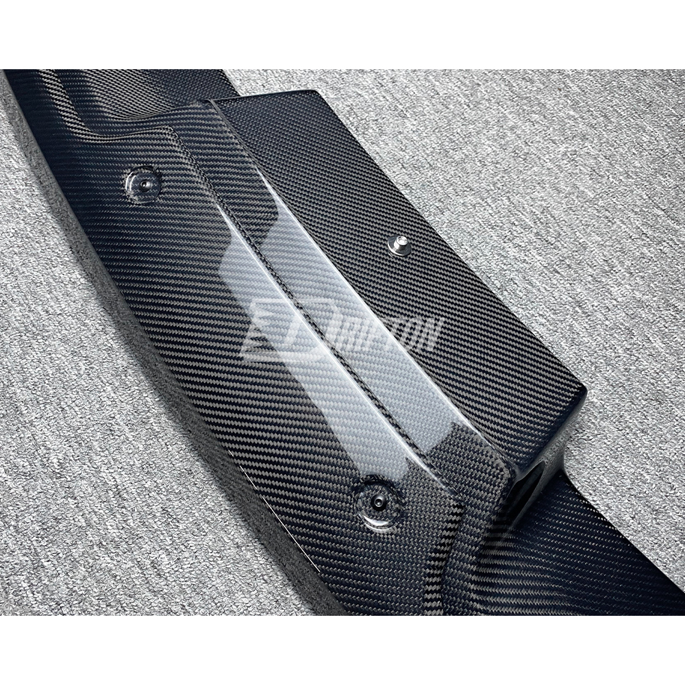 GT500 Style Carbon Fiber Rear Trunk Spoiler Wing For Ford Mustang Gen6 S550.1 S550.2 2015-2023