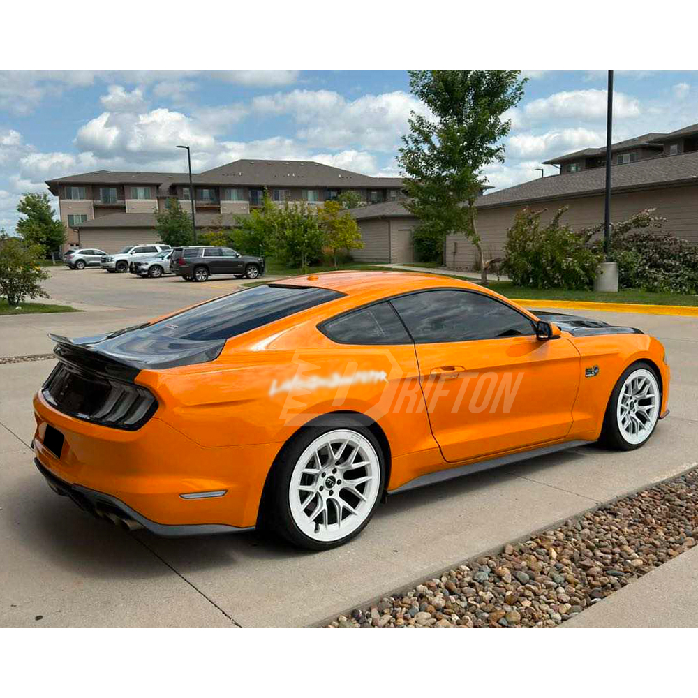 Ducktail Style Carbon Fiber Rear Trunk Boot Lid For Ford Mustang Gen6 S550.1 S550.2 2015-2023