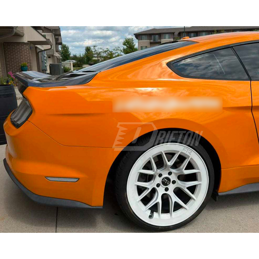 Ducktail Style Carbon Fiber Rear Trunk Boot Lid For Ford Mustang Gen6 S550.1 S550.2 2015-2023