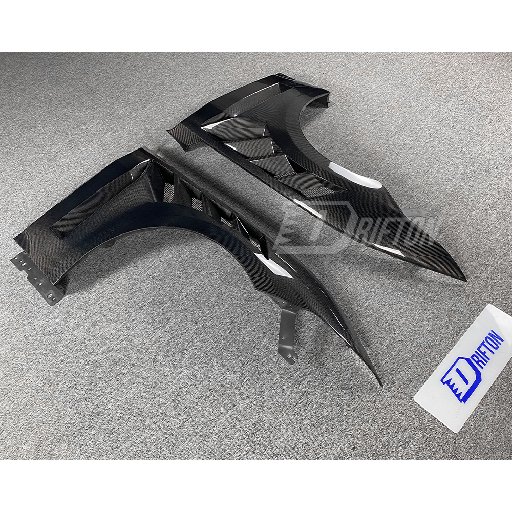 CMST Style Carbon Fiber Front Fenders For Ford Mustang Gen7 S650 2024-On