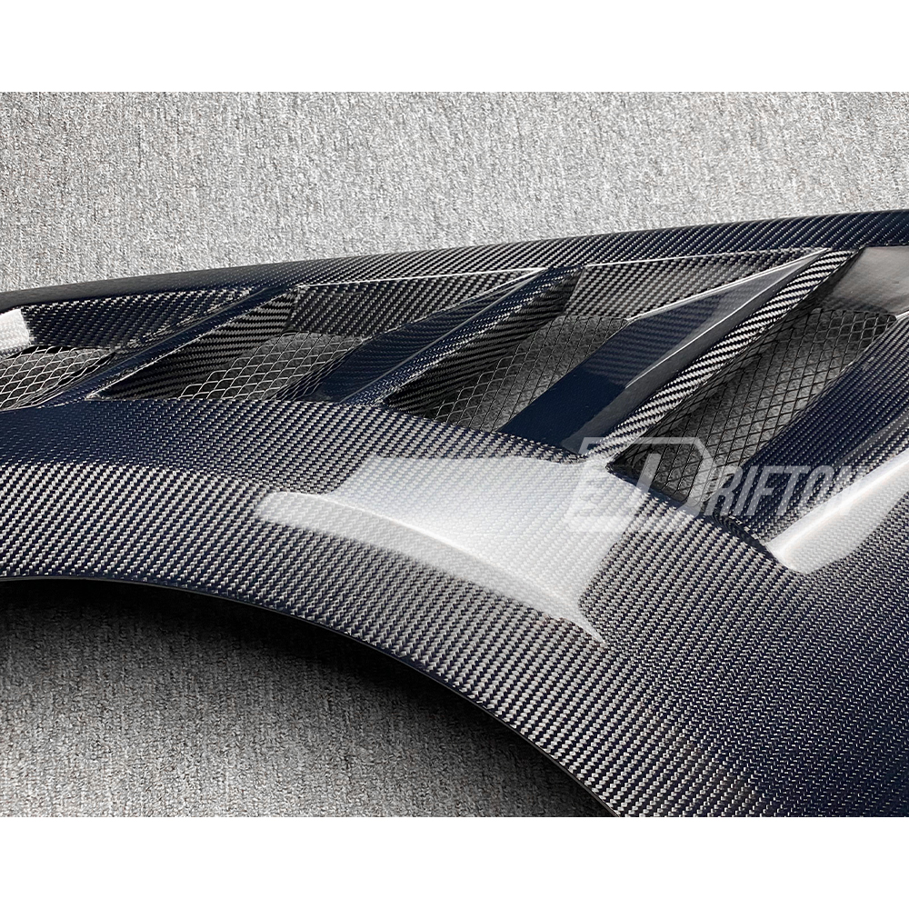 CMST Style Carbon Fiber Front Fenders For Ford Mustang Gen7 S650 2024-On