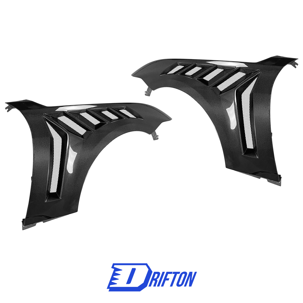 CMST Style Carbon Fiber Front Fenders For Ford Mustang Gen7 S650 2024-On
