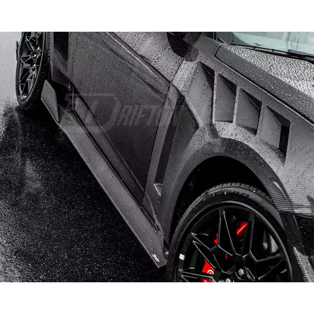 CMST Style Carbon Fiber Front Fenders For Ford Mustang Gen7 S650 2024-On