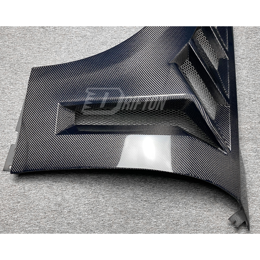 CMST Style Carbon Fiber Front Fenders For Ford Mustang Gen7 S650 2024-On