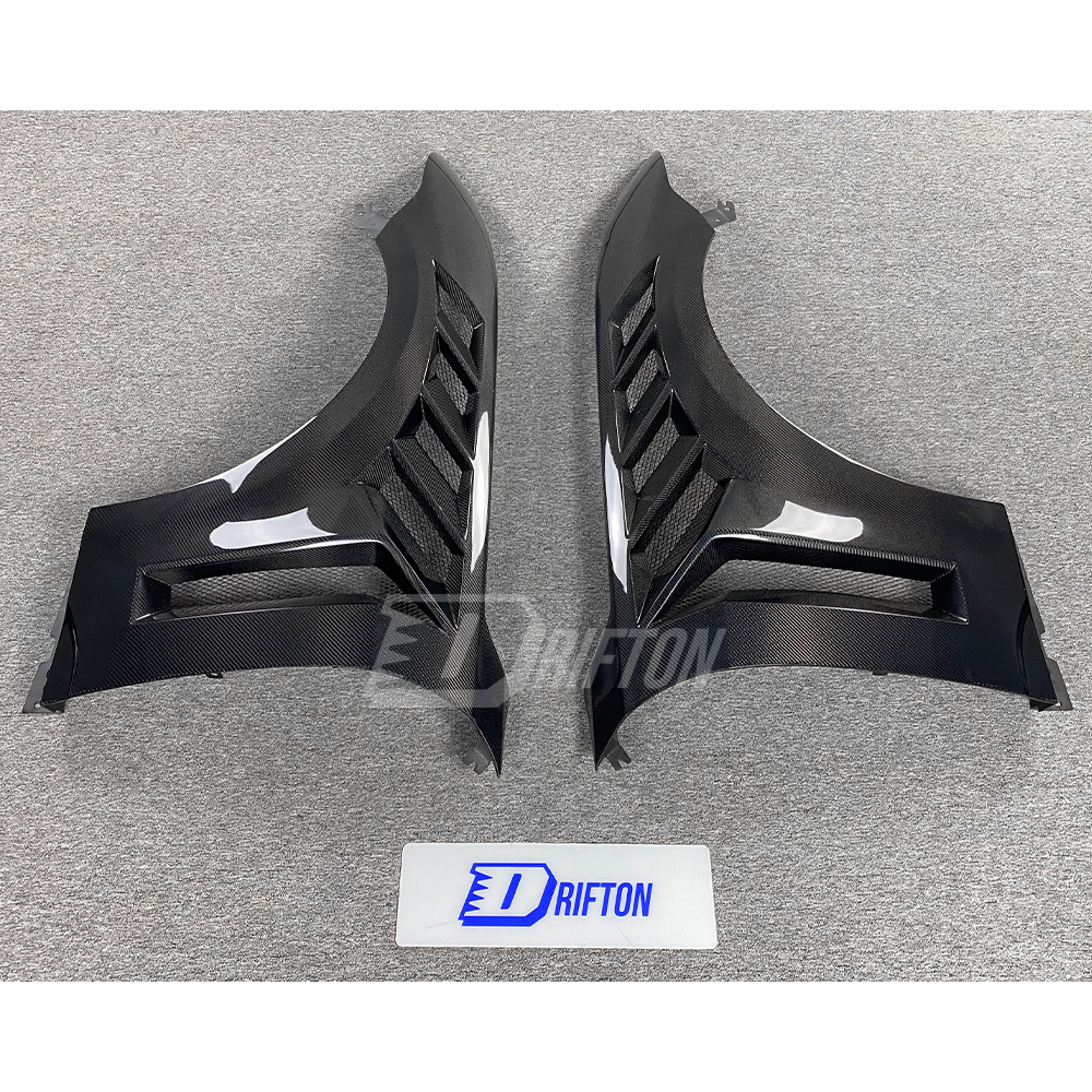 CMST Style Carbon Fiber Front Fenders For Ford Mustang Gen7 S650 2024-On
