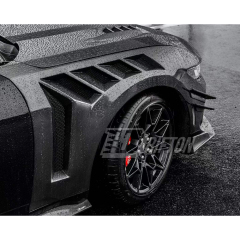 CMST Style Carbon Fiber Front Fenders For Ford Mustang Gen7 S650 2024-On
