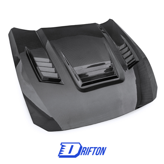 CMST Style Carbon Fiber Hood Bonnet For Ford Mustang Gen7 S650 2024-On