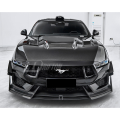 CMST Style Carbon Fiber Hood Bonnet For Ford Mustang Gen7 S650 2024-On