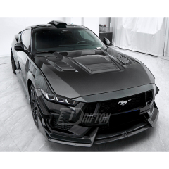CMST Style Carbon Fiber Hood Bonnet For Ford Mustang Gen7 S650 2024-On