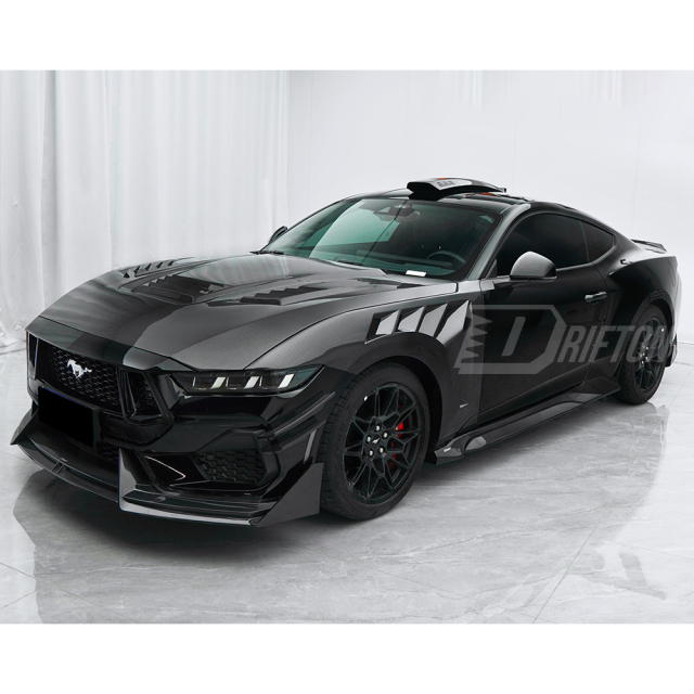 CMST Style Carbon Fiber Hood Bonnet For Ford Mustang Gen7 S650 2024-On