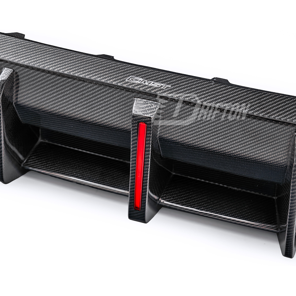 CMST V1 Style Carbon Fiber Rear Diffuser For Ford Mustang Gen7 S650 2024-On