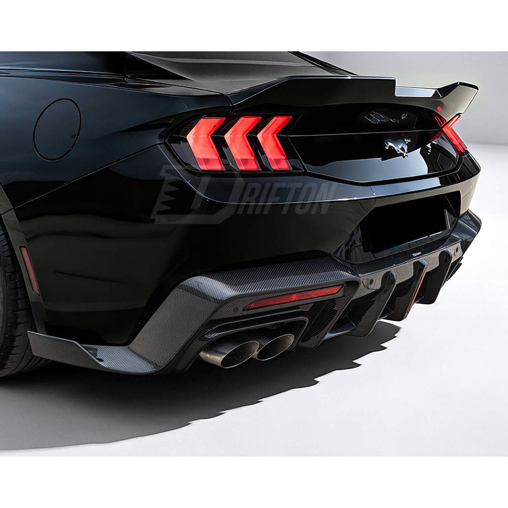 CMST V1 Style Carbon Fiber Rear Diffuser For Ford Mustang Gen7 S650 2024-On