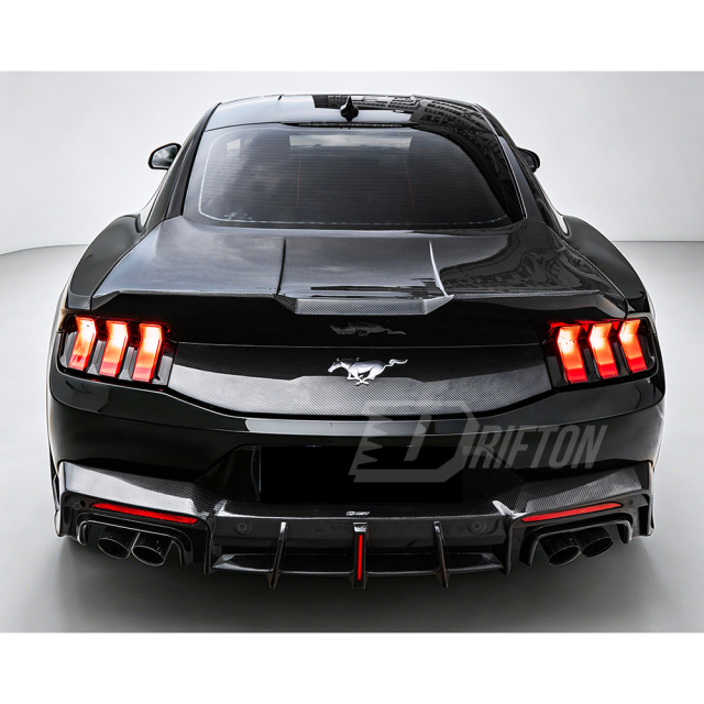 CMST V1 Style Carbon Fiber Rear Diffuser For Ford Mustang Gen7 S650 2024-On