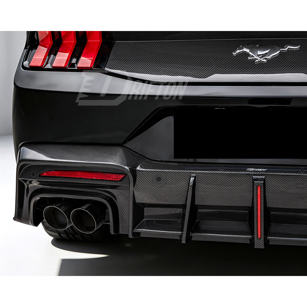 CMST V1 Style Carbon Fiber Rear Diffuser For Ford Mustang Gen7 S650 2024-On