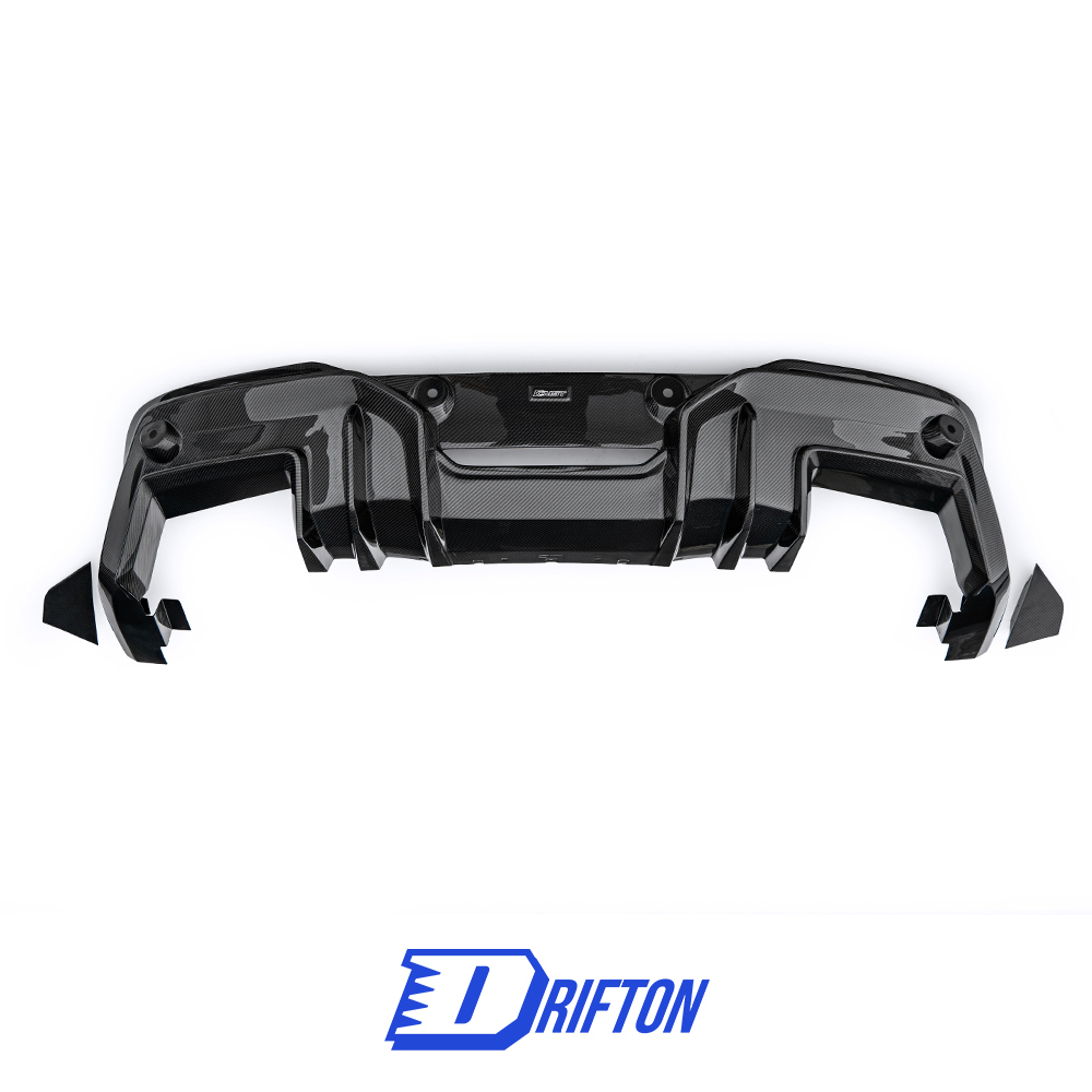 CMST V2 Style Carbon Fiber Rear Diffuser For Ford Mustang Gen7 S650 2024-On