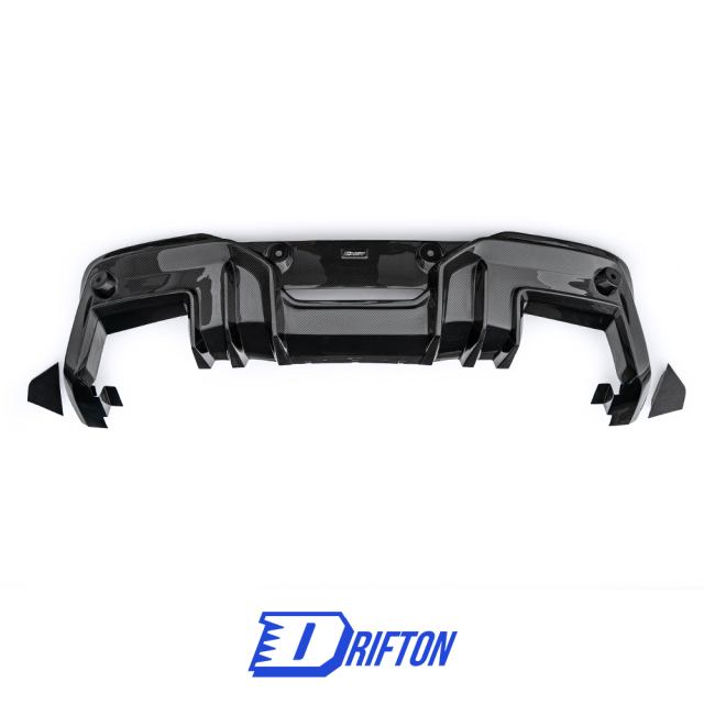 CMST V2 Style Carbon Fiber Rear Diffuser For Ford Mustang Gen7 S650 2024-On