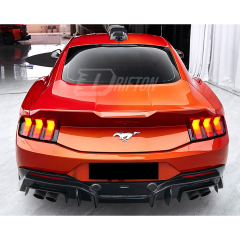 CMST V2 Style Carbon Fiber Rear Diffuser For Ford Mustang Gen7 S650 2024-On