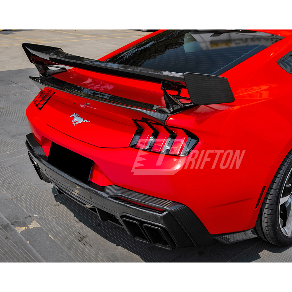 Dark Horse SC Style Carbon Fiber Body Kits with Hood For Ford Mustang Gen7 S650 2024-On