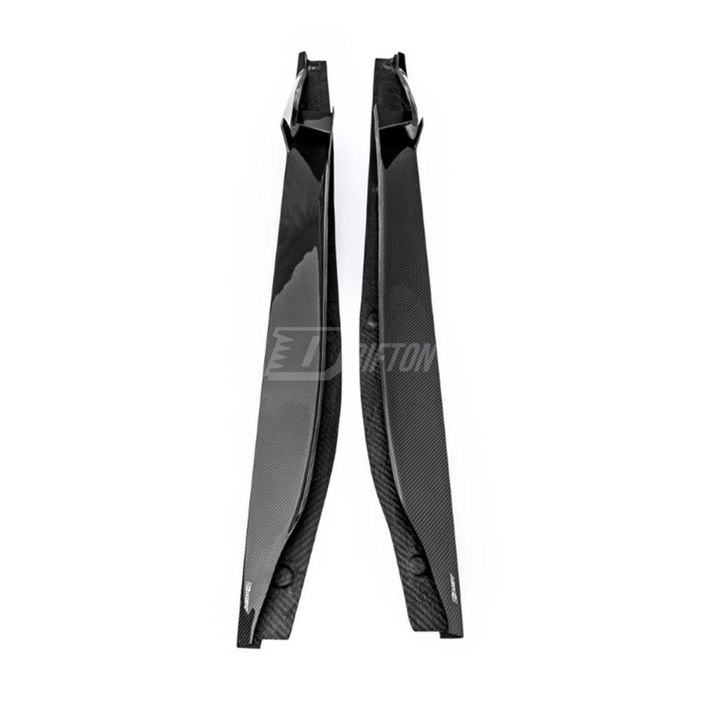 CMST Style Dry Carbon Fiber Side Skirts For Lotus Emira