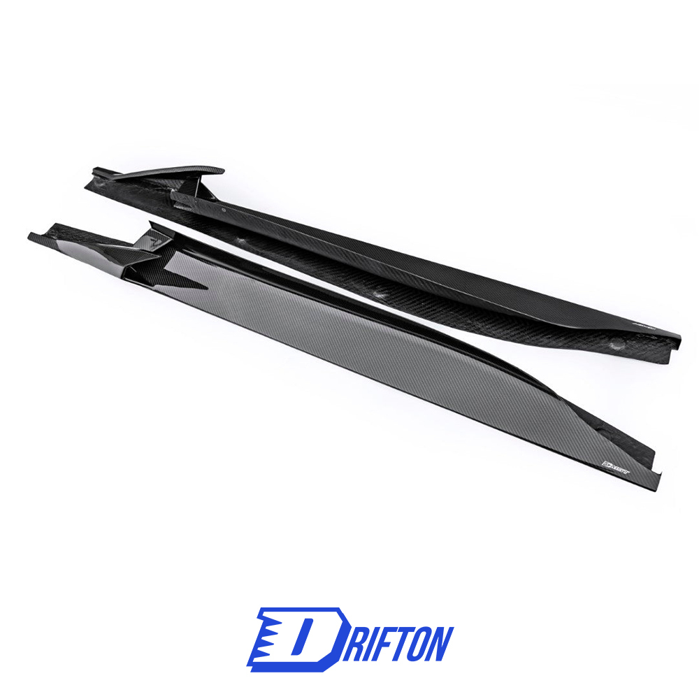 CMST Style Dry Carbon Fiber Side Skirts For Lotus Emira