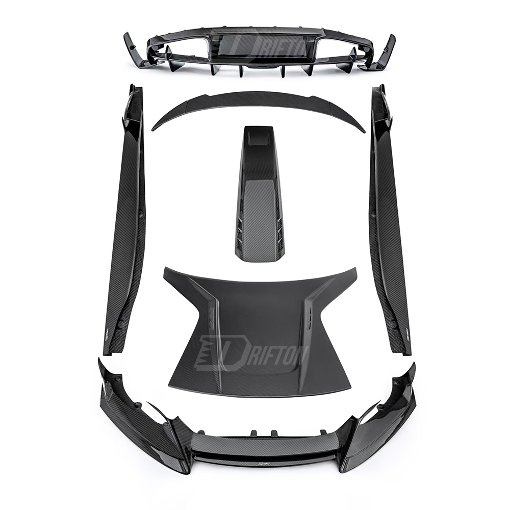 CMST V2 Style Dry Carbon Fiber Rear Diffuser For Lotus Emira