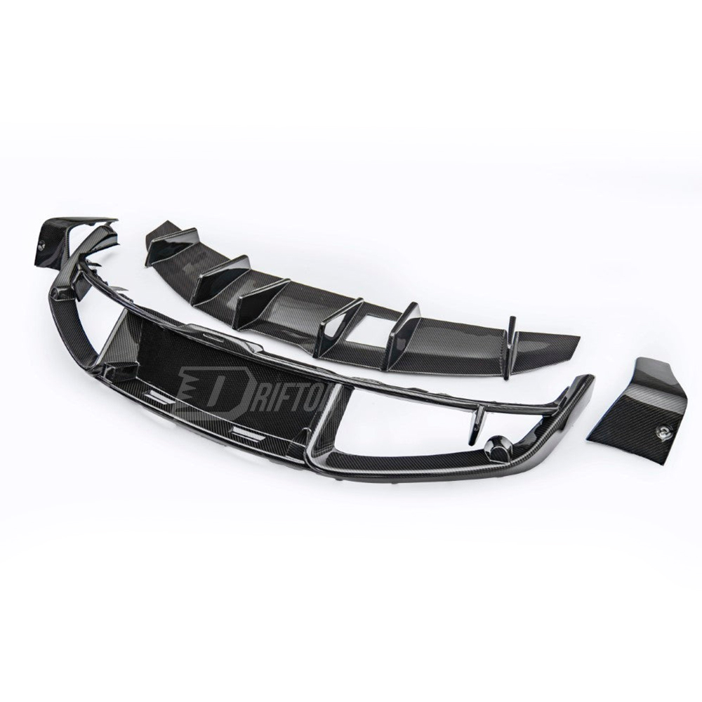 CMST V2 Style Dry Carbon Fiber Rear Diffuser For Lotus Emira