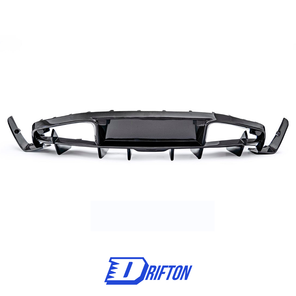 CMST V2 Style Dry Carbon Fiber Rear Diffuser For Lotus Emira