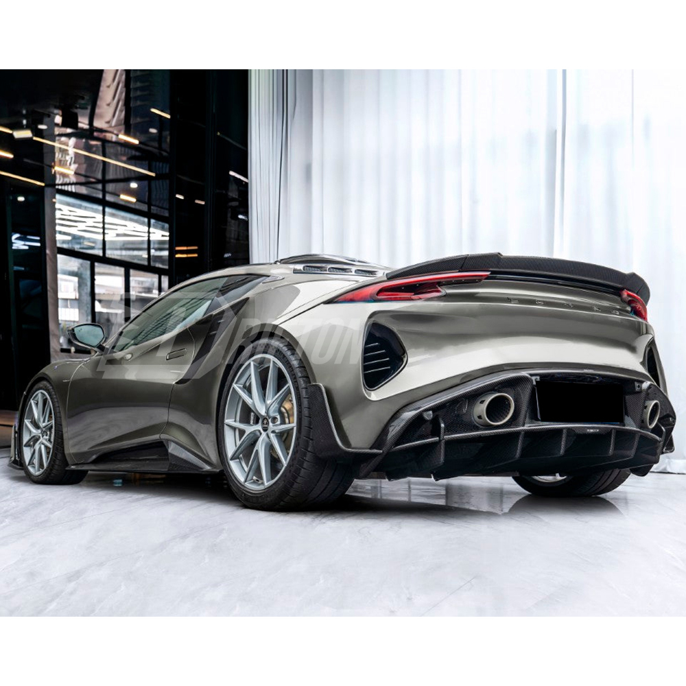 CMST Style Dry Carbon Fiber Trunk Spoiler For Lotus Emira