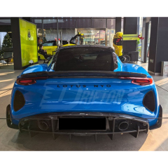CMST Style Dry Carbon Fiber Trunk Spoiler For Lotus Emira