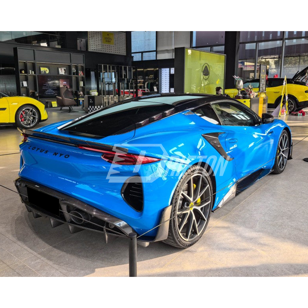 CMST Style Dry Carbon Fiber Trunk Spoiler For Lotus Emira