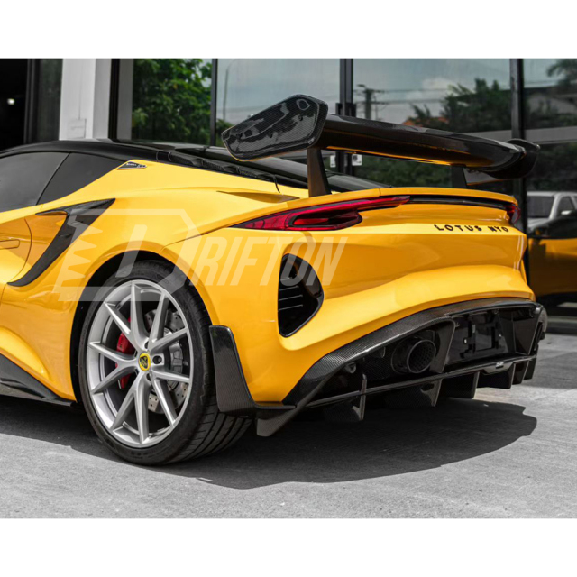CMST V2 Style Dry Carbon Fiber Rear Diffuser For Lotus Emira