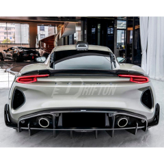 CMST V2 Style Dry Carbon Fiber Rear Diffuser For Lotus Emira
