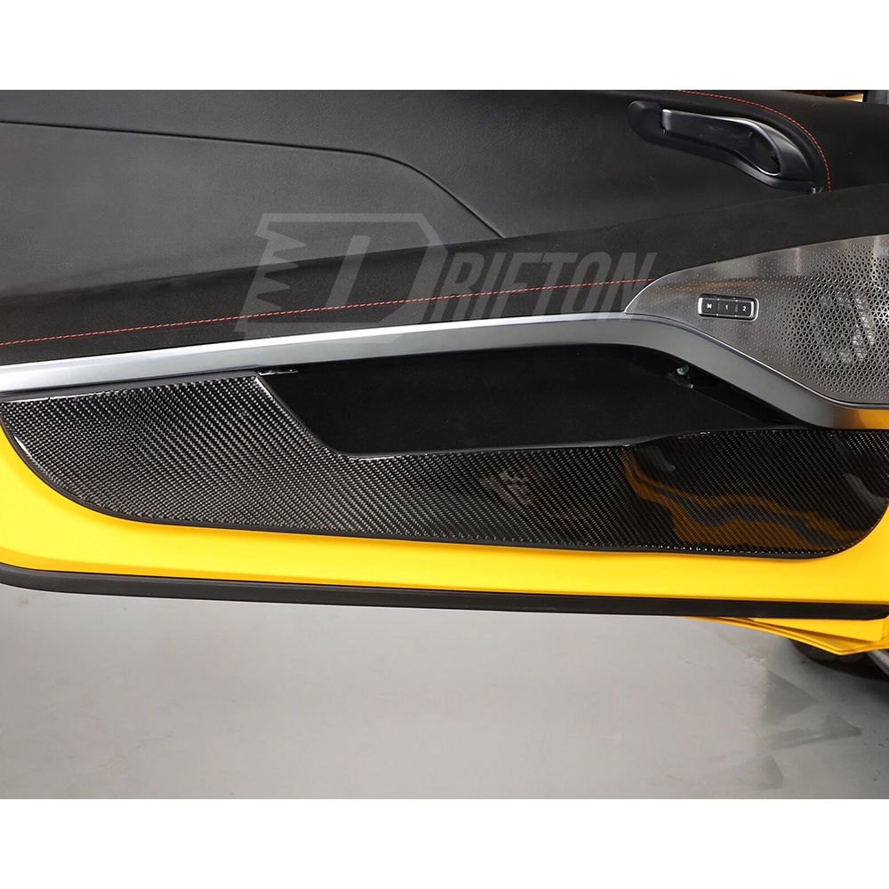 Dry Carbon Fiber Interiors Kits Cover Set For Lotus Emira