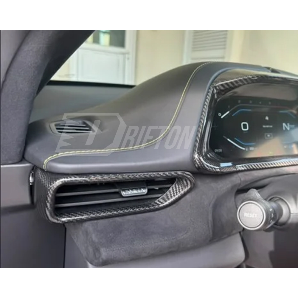 Dry Carbon Fiber Interiors Kits Cover Set For Lotus Emira