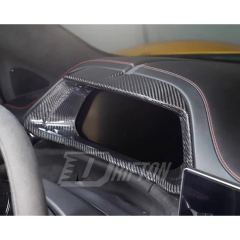 Dry Carbon Fiber Interiors Kits Dashboard Cluster Cover For Lotus Emira
