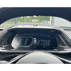 Dry Carbon Fiber Interiors Kits Dashboard Cluster Cover For Lotus Emira